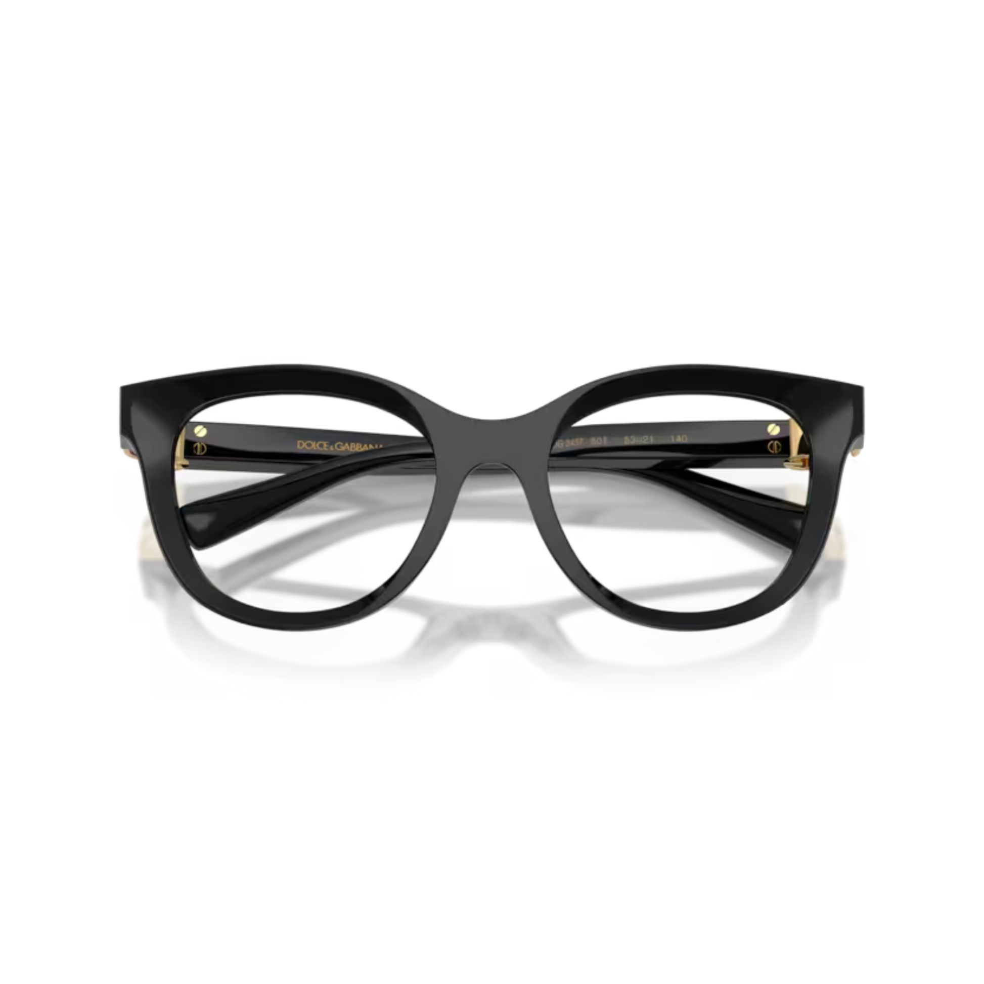 Dolce & Gabbana DG3437 women’s cat-eye optical frame with premium acetate construction and luxury Italian styling