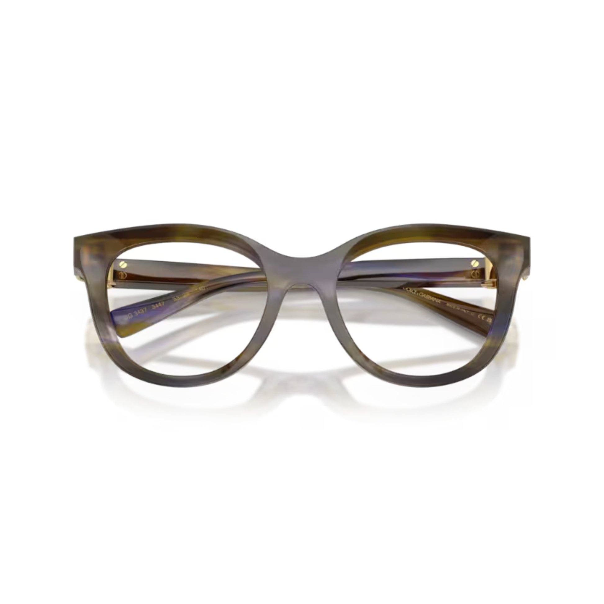 Dolce & Gabbana DG3437 women’s cat-eye optical frame with premium acetate construction and luxury Italian styling