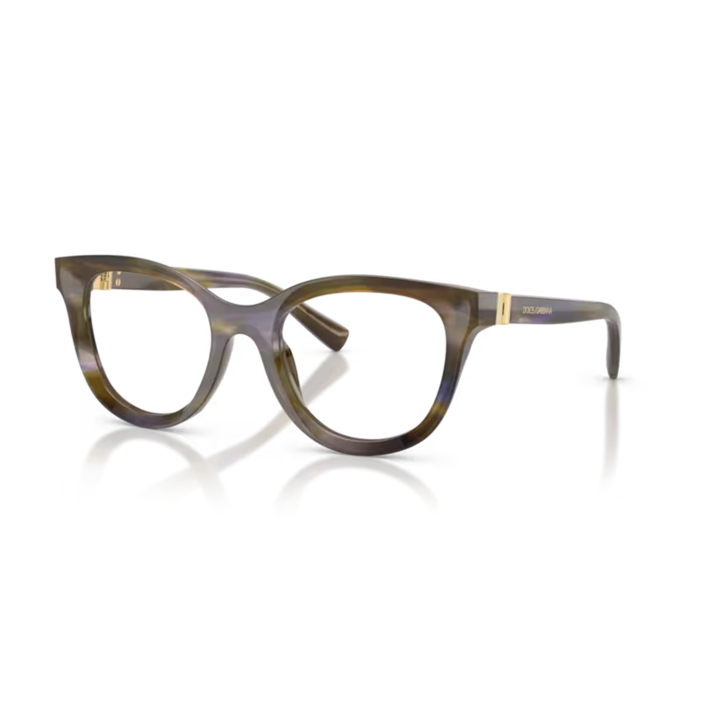 Dolce & Gabbana DG3437 women’s cat-eye optical frame with premium acetate construction and luxury Italian styling