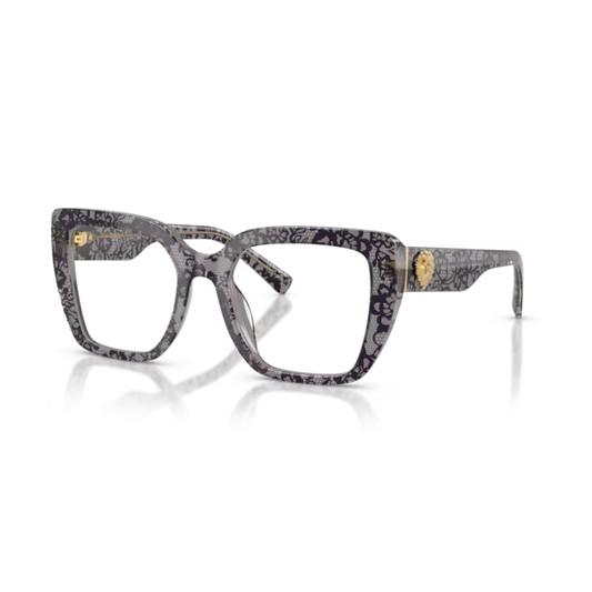 Dolce & Gabbana DG3441 women’s cat-eye optical frame with premium acetate construction and luxury Italian styling