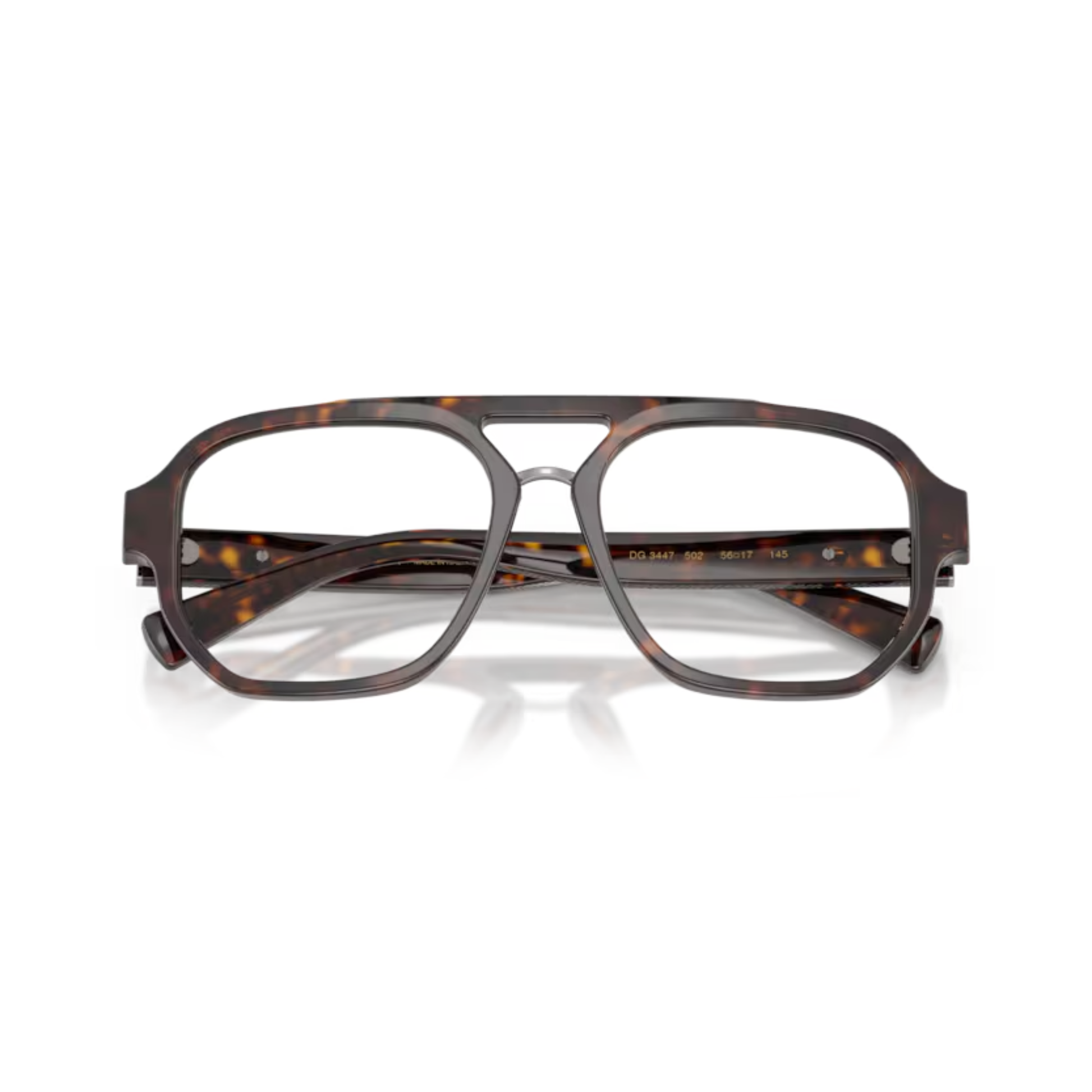 Dolce & Gabbana DG3447 unisex optical frame with premium acetate construction and luxury designer styling