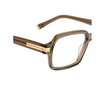 Dorrit Dekk DD003 Icarus unisex acetate rectangle optical frame hinge detail