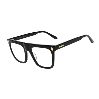 Dorrit Dekk DD007 Wagnar unisex acetate rectangle optical frame side temple profile