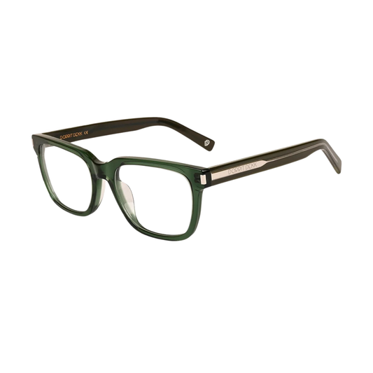 Dorrit Dekk DD222 Astor unisex acetate square optical frame side temple profile