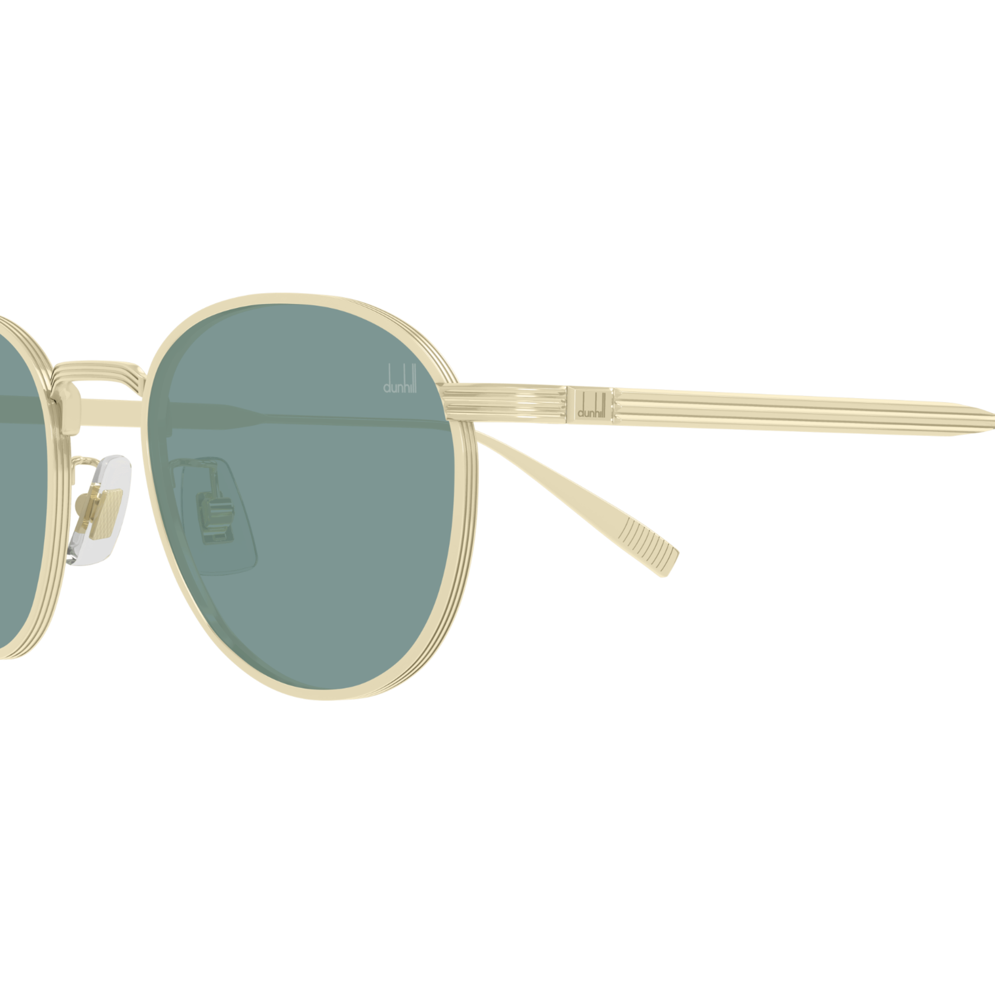 Dunhill DU0102S men’s oval round metal sunglasses with premium luxury styling