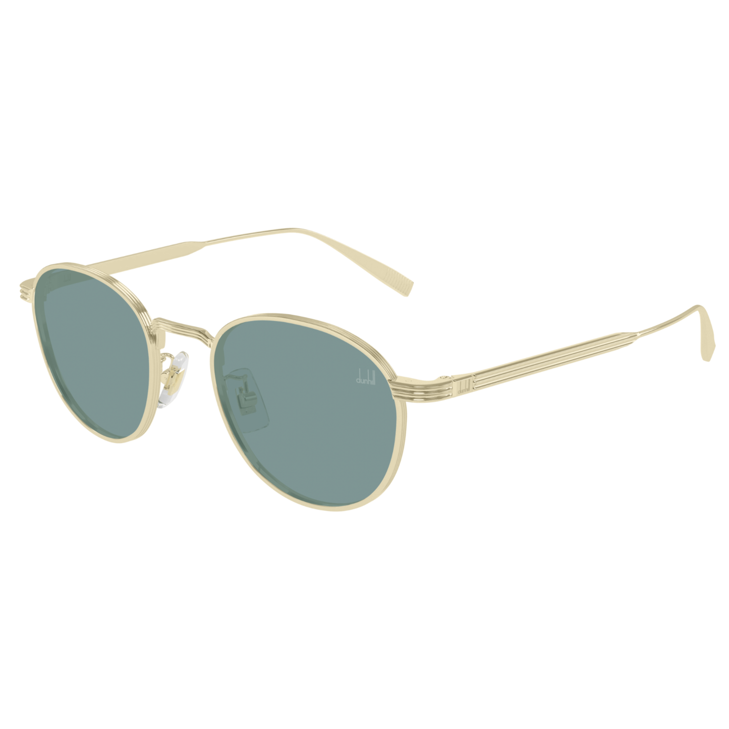 Dunhill DU0102S men’s oval round metal sunglasses with premium luxury styling