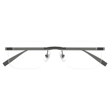 Dunhill DU0104O men’s rimless rectangle optical frame with premium luxury styling