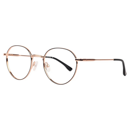 Elsa MatteBlackC4 elegant cat-eye eyeglasses with lightweight full-rim frame and modern feminine styling.