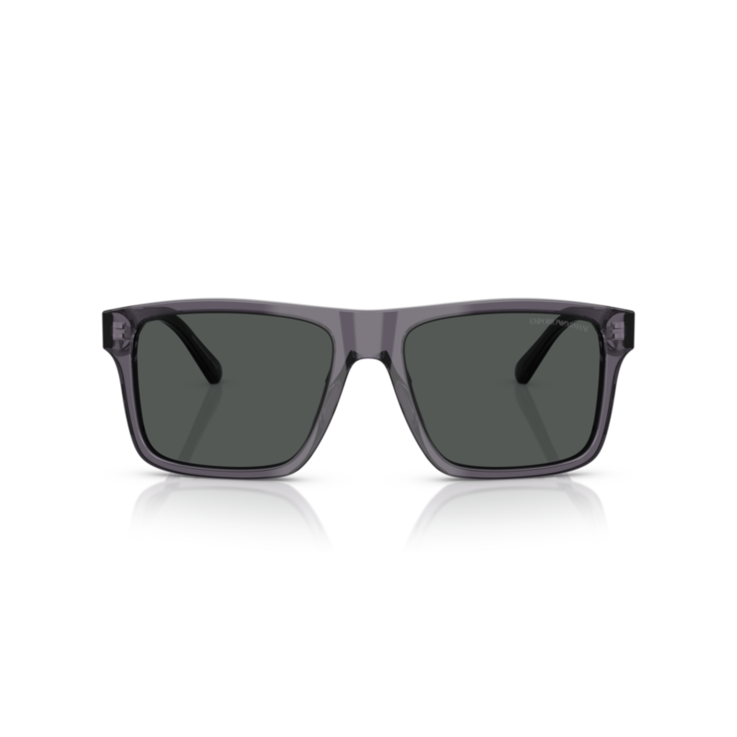 Emporio Armani 0EA4232 men acetate square sunglasses side profile