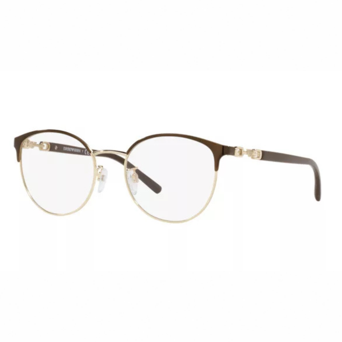 Emporio Armani EA1126 3063 womens metal round optical frame front view