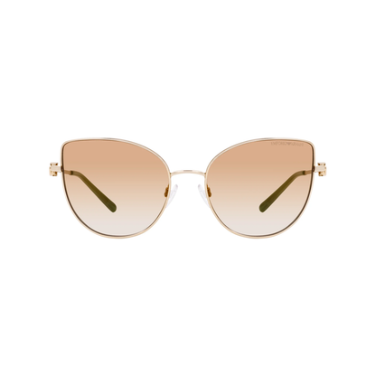 Emporio Armani EA2115 301367 women metal cat eye sunglasses side profile