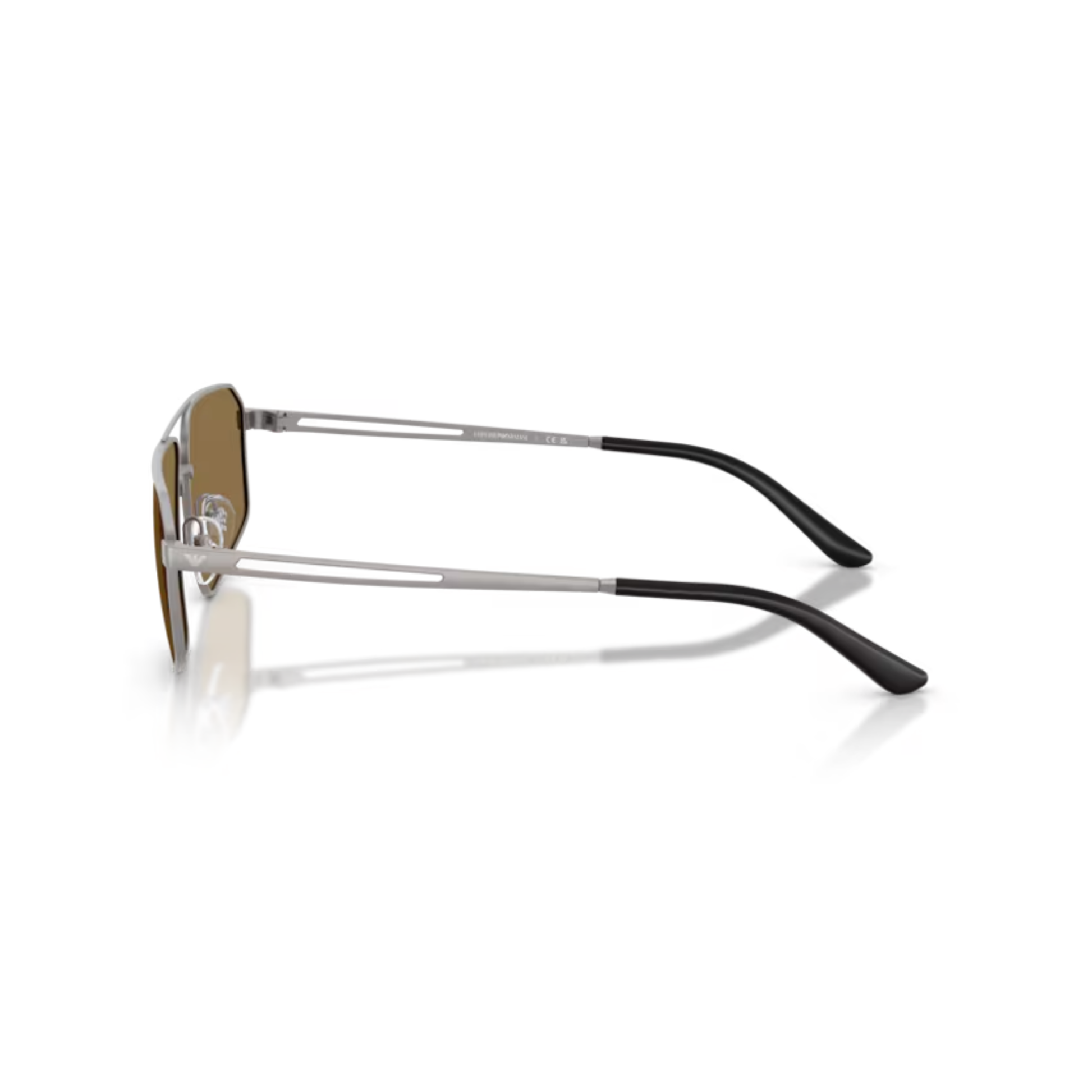 MatteGunMetalGrey303273 Emporio Armani EA2173 unisex pilot sunglasses with metal frame