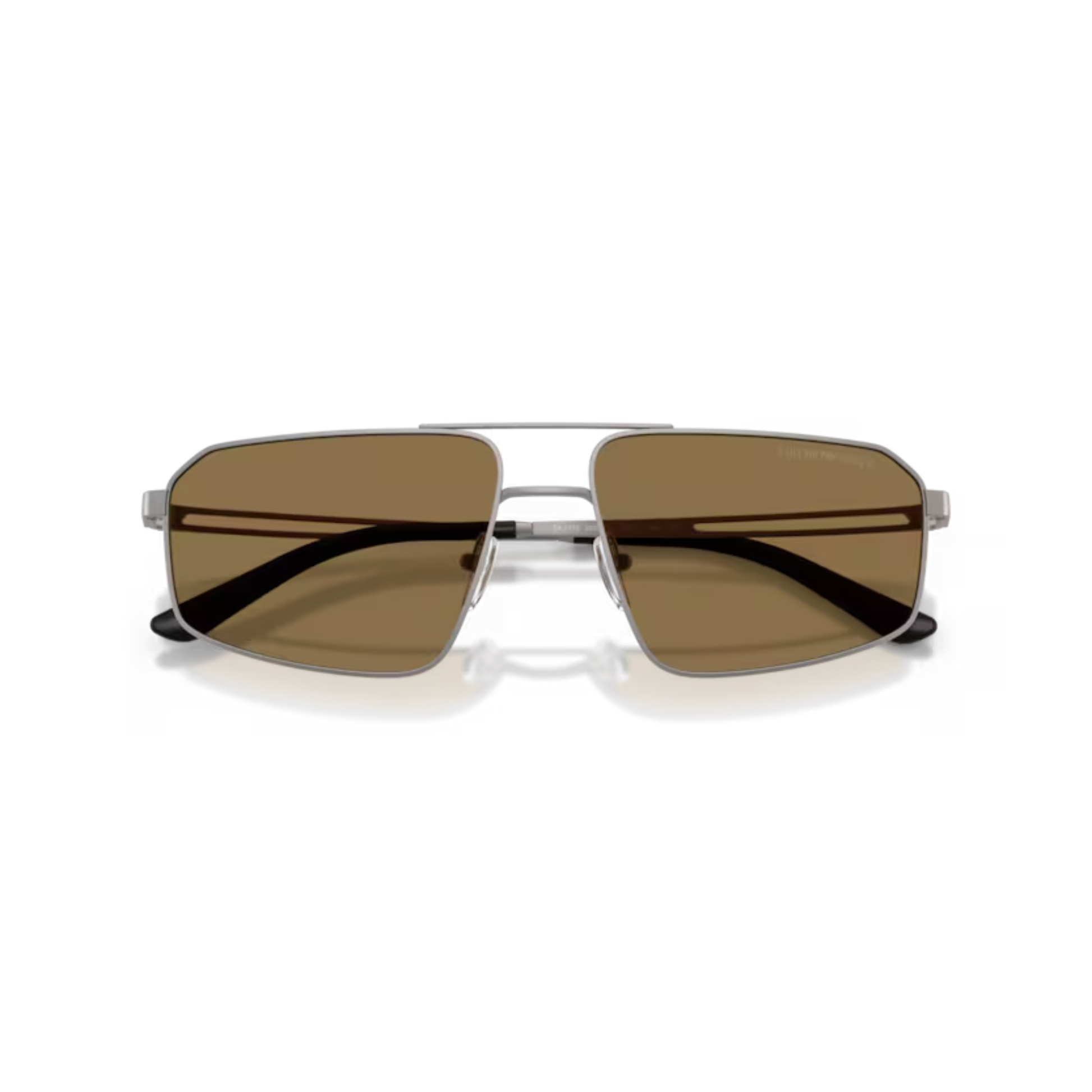 MatteGunMetalGrey303273 Emporio Armani EA2173 unisex pilot sunglasses with metal frame