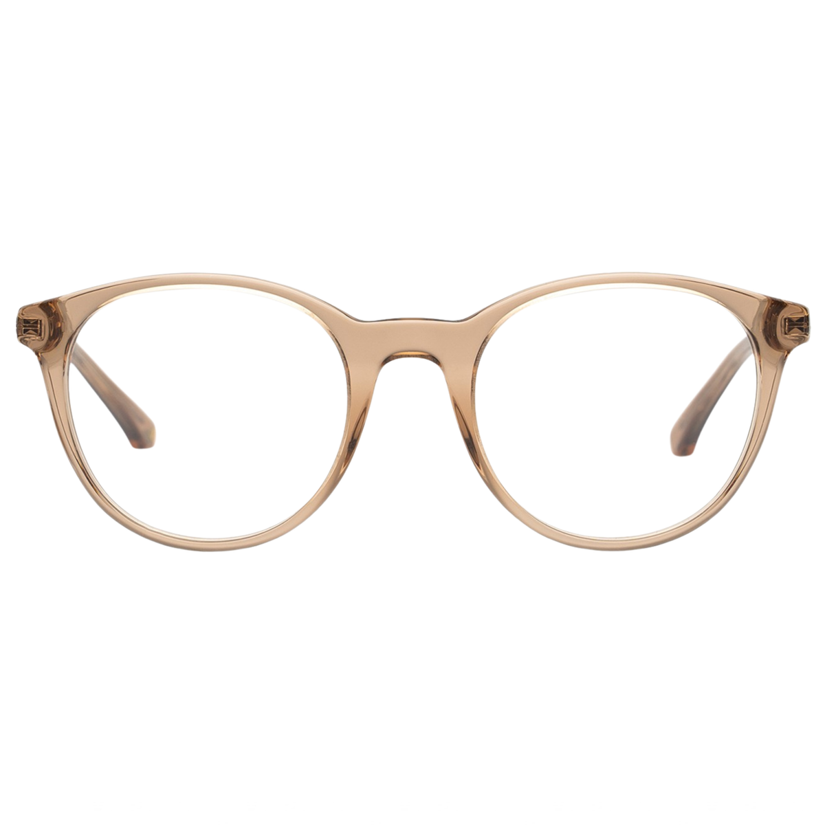 Emporio Armani EA3154 5850 womens metal plastic round optical frame side temple profile