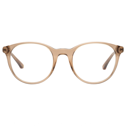 Emporio Armani EA3154 5850 womens metal plastic round optical frame side temple profile