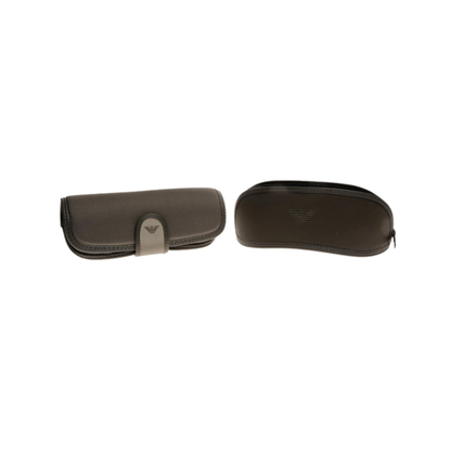 Emporio Armani EA3192 5911 53 mens acetate rectangular optical frame hinge detail