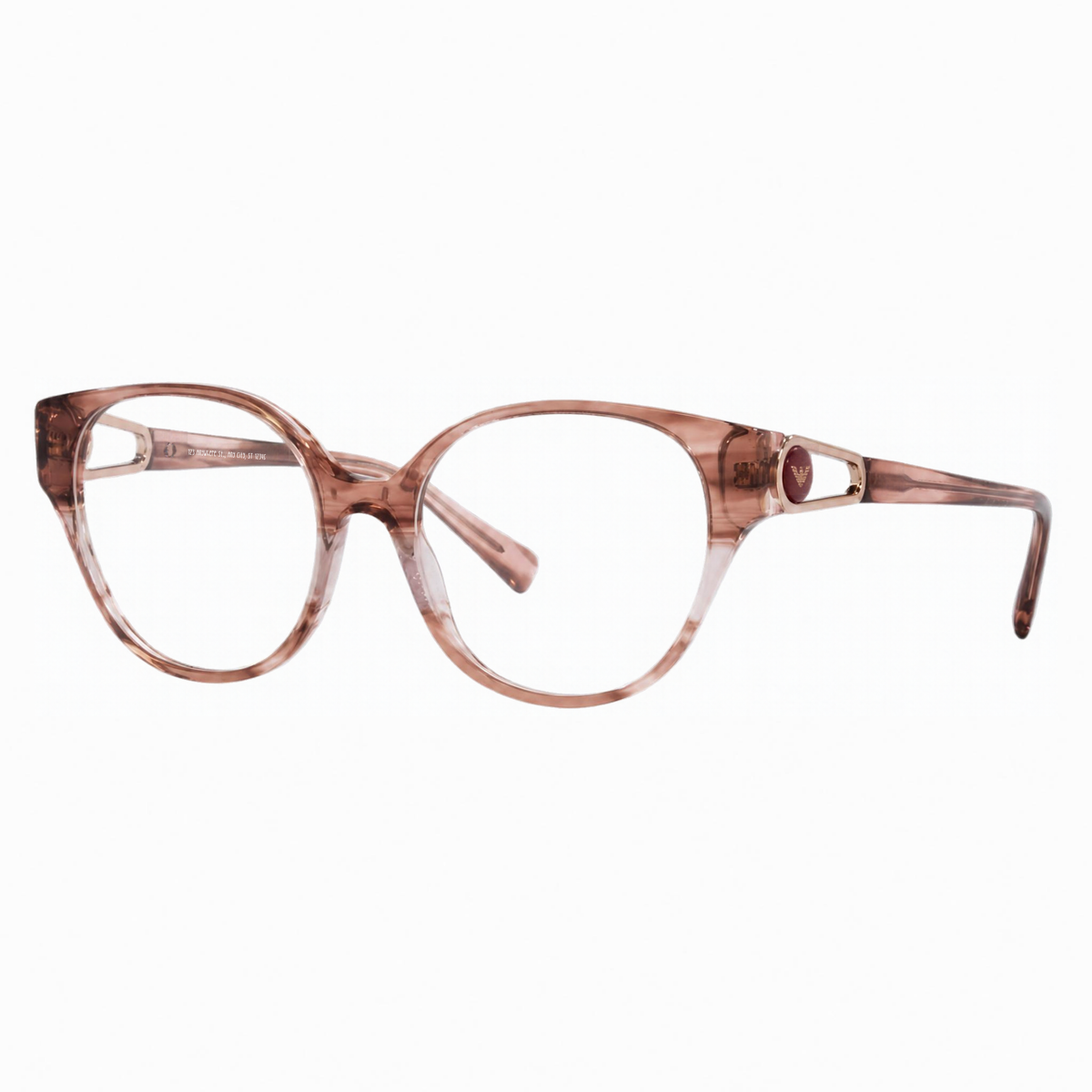 Emporio Armani EA3211 5021 womens acetate round full rim optical frame front view