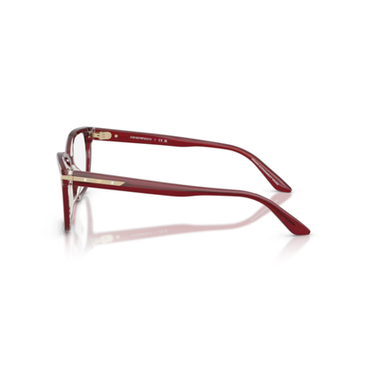 Red6377 Emporio Armani EA3282BU women’s cat eye acetate eyeglass frame