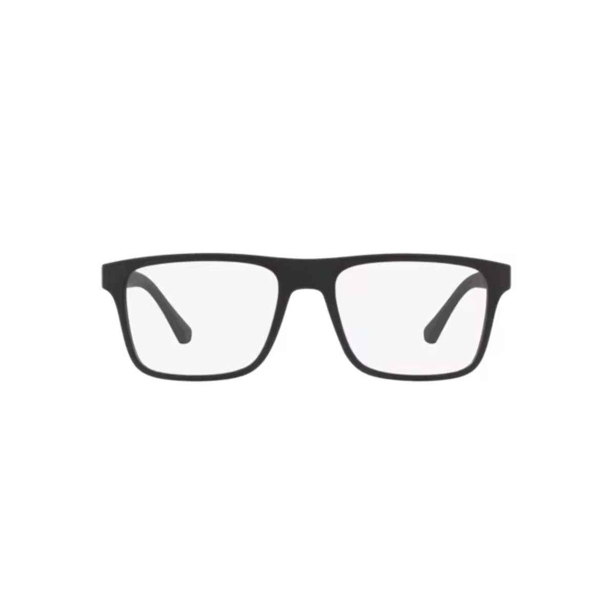 Emporio Armani EA4115 clip-on square acetate eyeglasses with magnetic sun clip and prescription-ready optical frame.