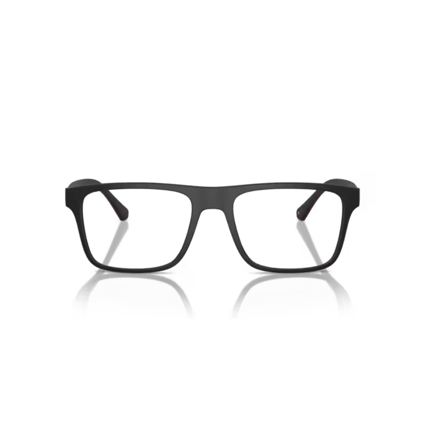 MatteBlack/50421W Emporio Armani EA4115 clip-on rectangle sunglasses