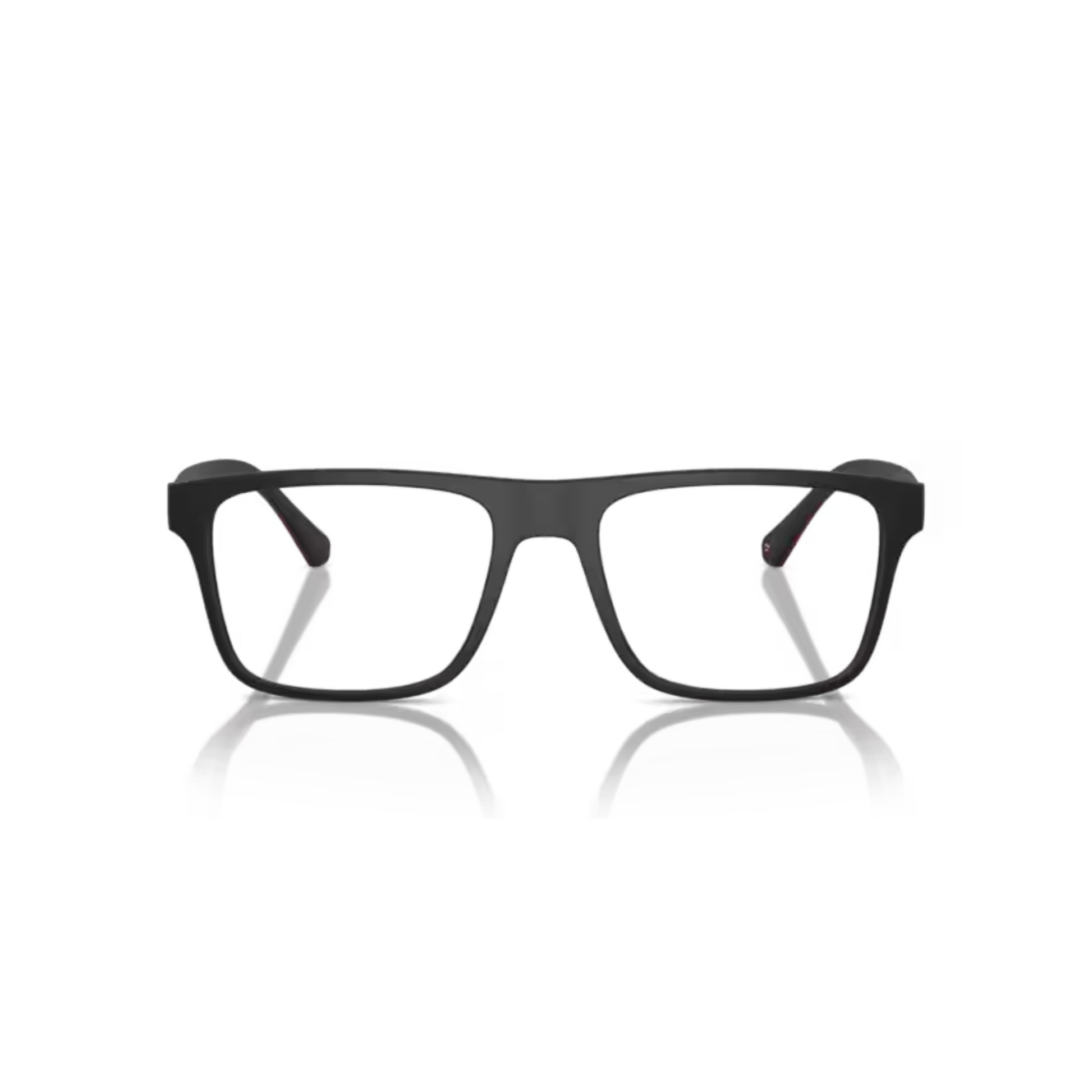 MatteBlack/50421W Emporio Armani EA4115 clip-on rectangle sunglasses