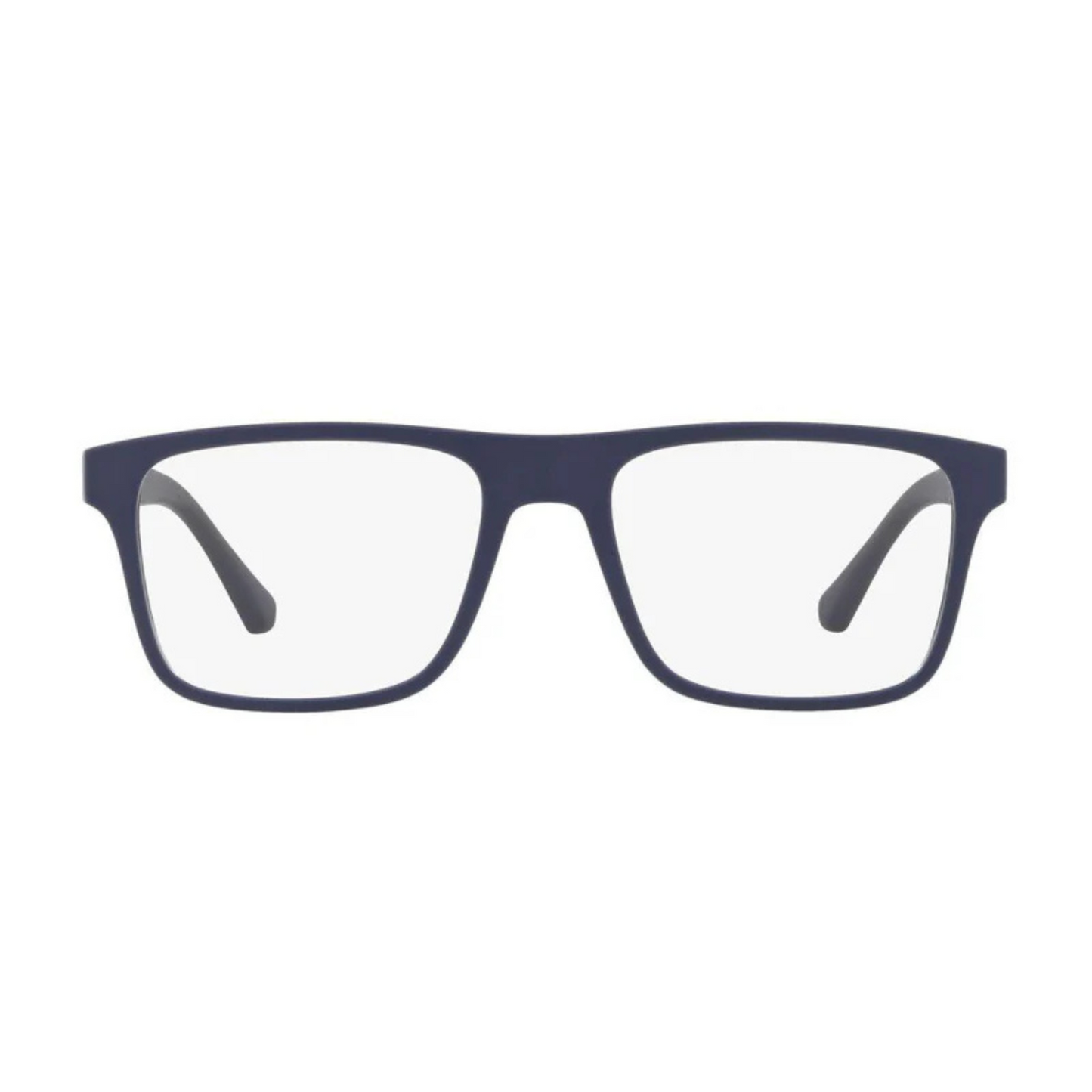 MatteBlue/5759 1W Emporio Armani EA4115 clip-on rectangle sunglasses