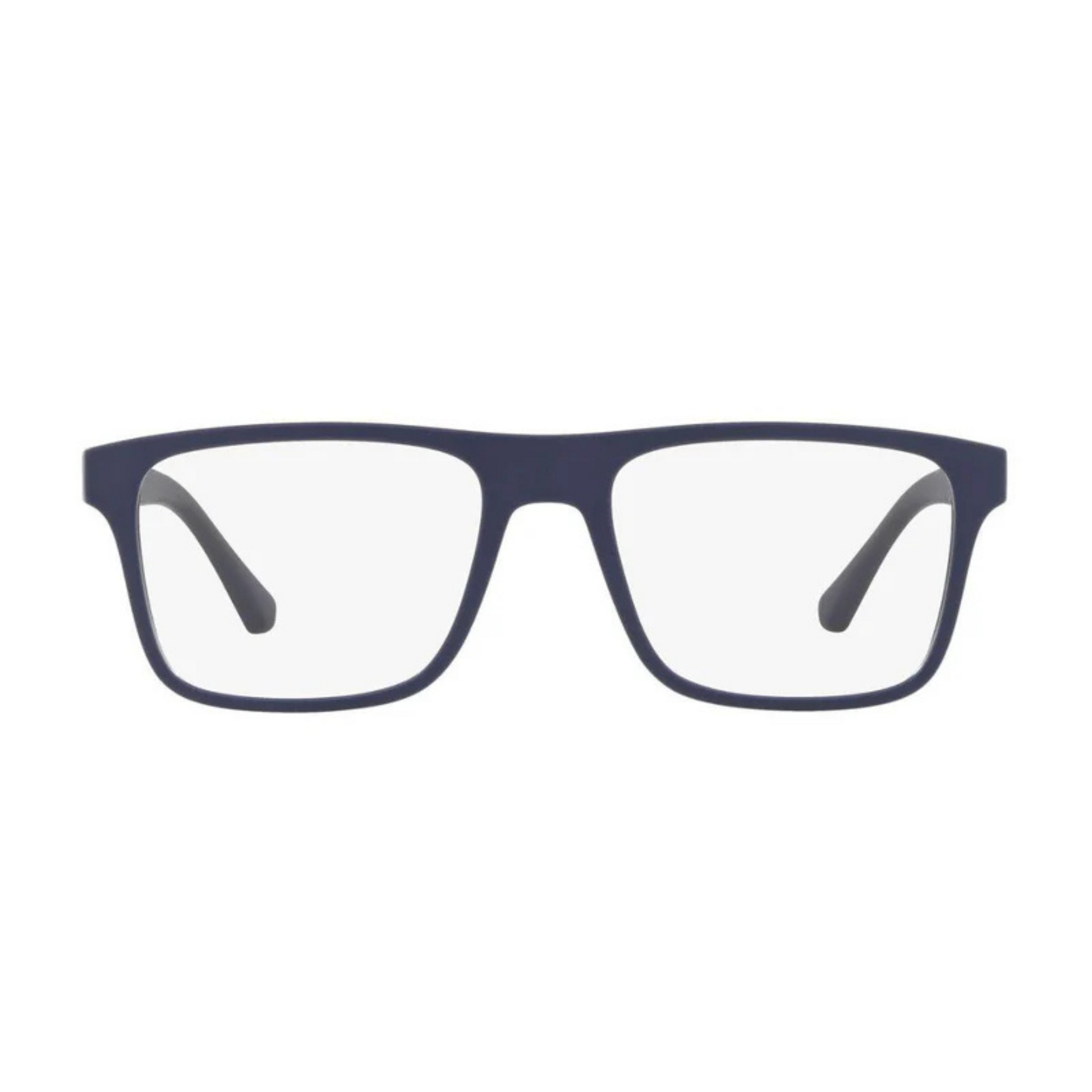 MatteBlue/5759 1W Emporio Armani EA4115 clip-on rectangle sunglasses