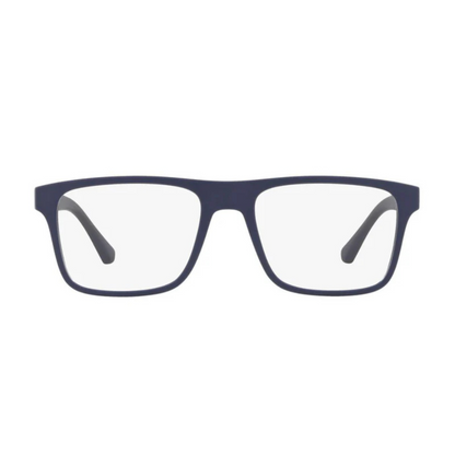 MatteBlue/5759 1W Emporio Armani EA4115 clip-on rectangle sunglasses
