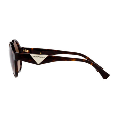 Emporio Armani EA4153 unisex round plastic sunglasses with contemporary designer styling.