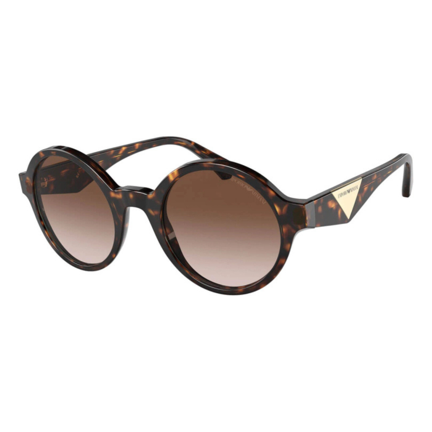 Emporio Armani EA4153 unisex round plastic sunglasses with contemporary designer styling.