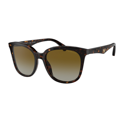 Emporio Armani EA4157 women acetate pillow polarized sunglasses front view