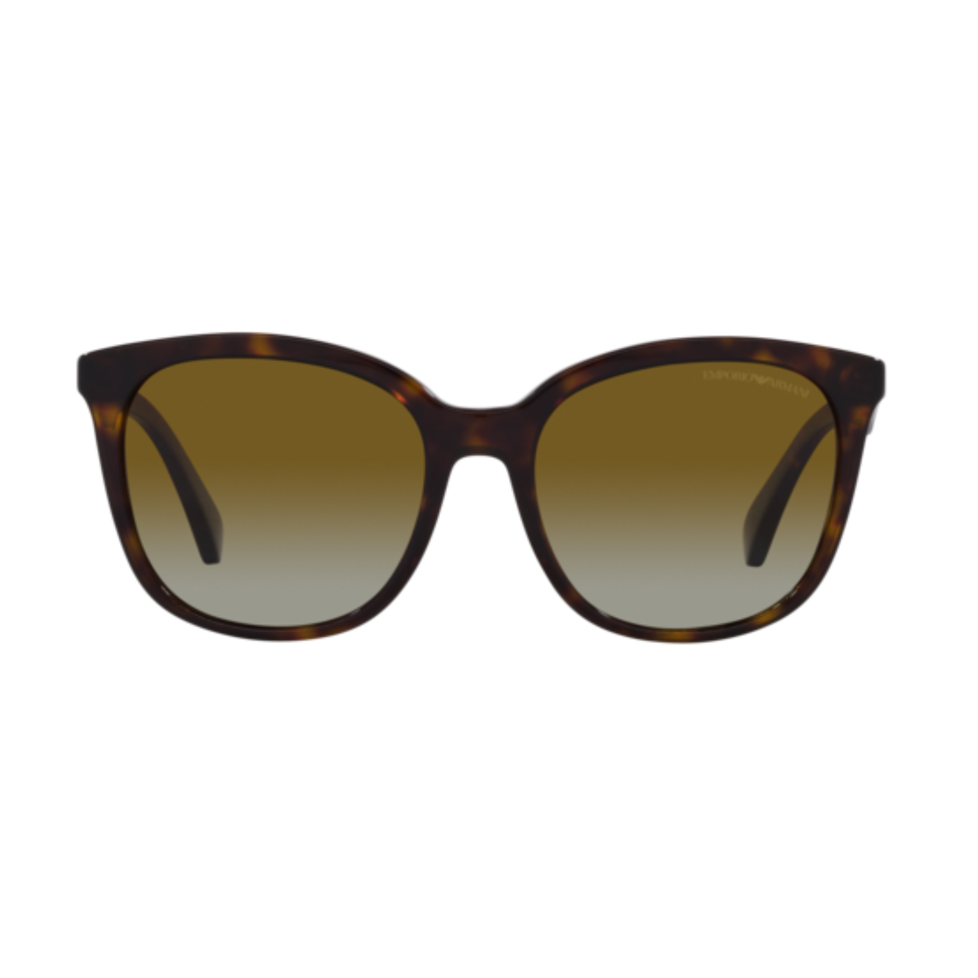Emporio Armani EA4157 women acetate pillow polarized sunglasses side profile