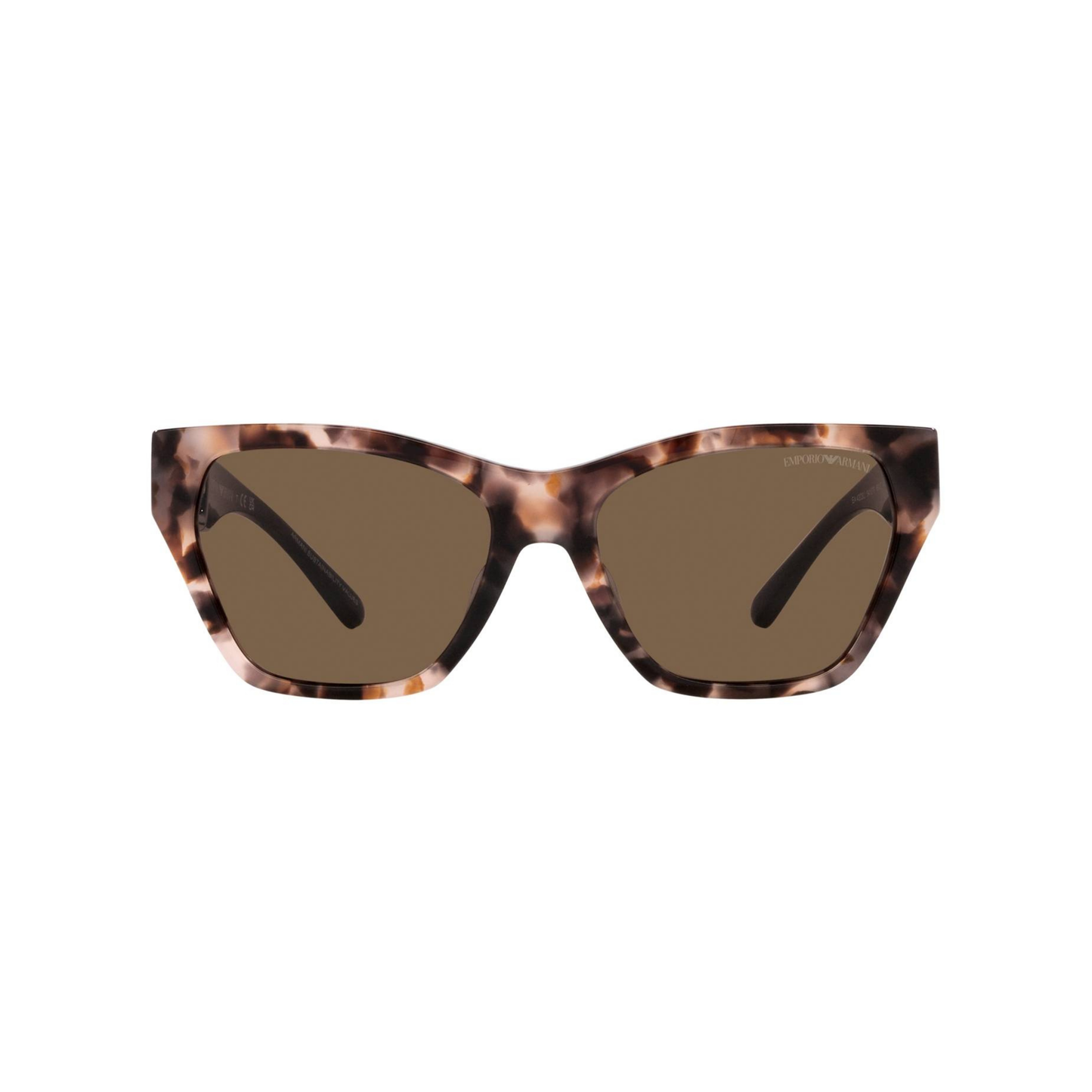 Emporio Armani EA4203U women acetate cat eye sunglasses side temple profile