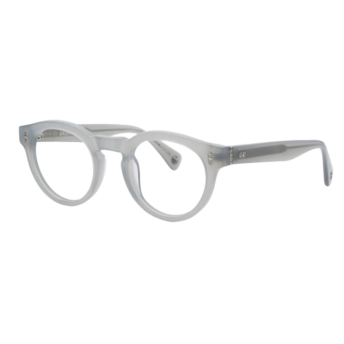 FrostGray Enmei FR Shisen Fox acetate round eyeglass frame unisex