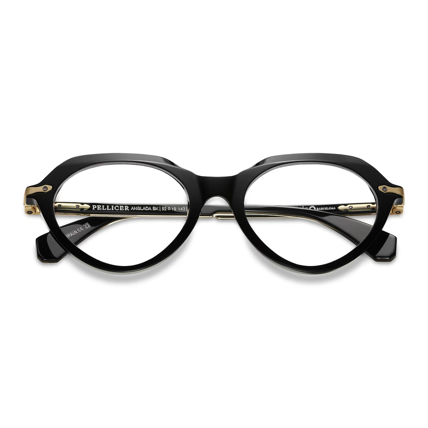 Etnia Barcelona Anglada women's butterfly acetate optical frame with elegant full-rim design.