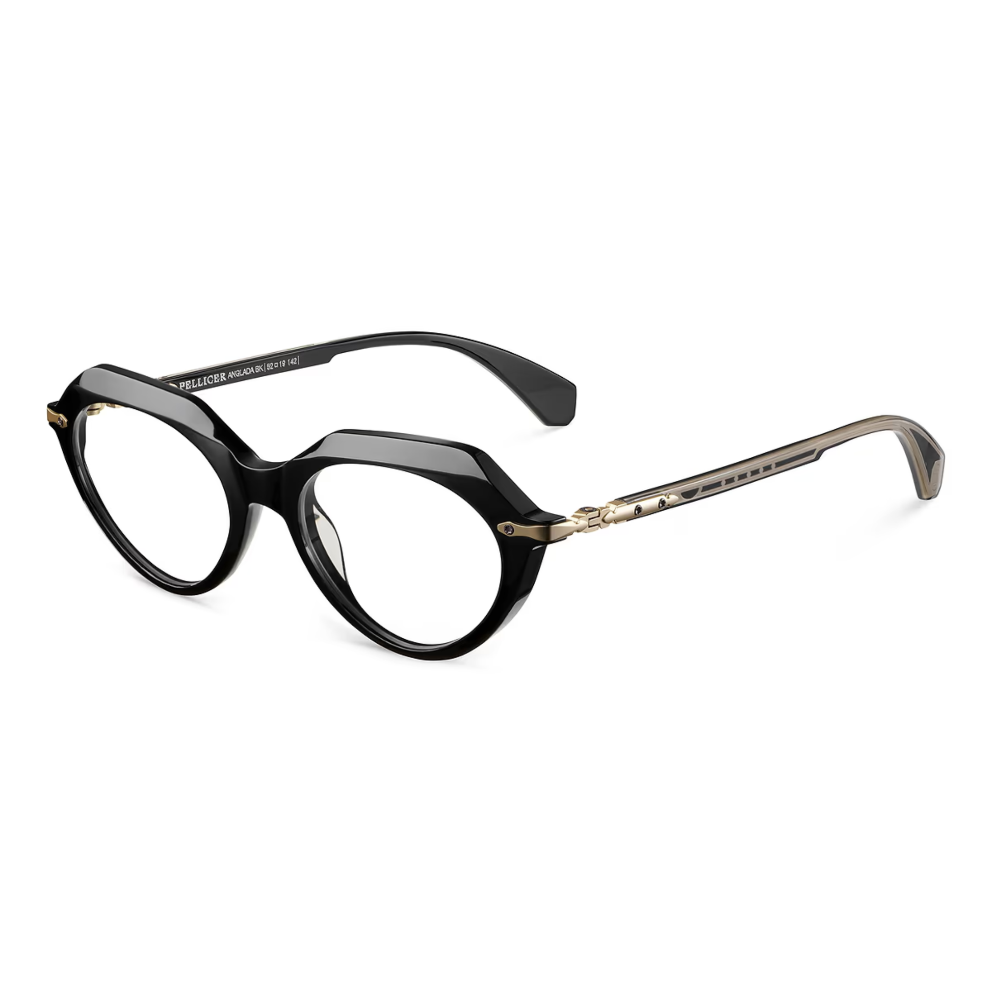 Etnia Barcelona Anglada women's butterfly acetate optical frame with elegant full-rim design.