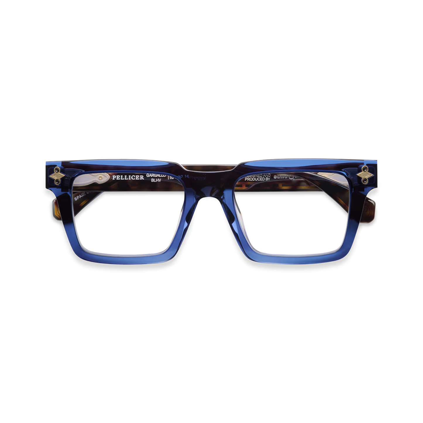 Etnia Barcelona Gargallo unisex square acetate optical frame with bold contemporary Spanish design.