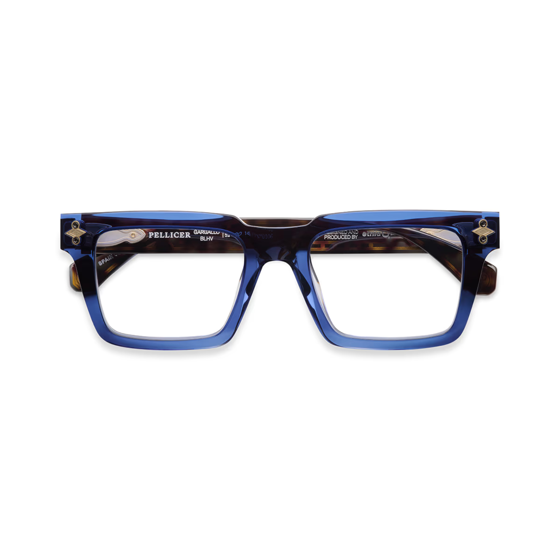 Etnia Barcelona Gargallo unisex square acetate optical frame with bold contemporary Spanish design.