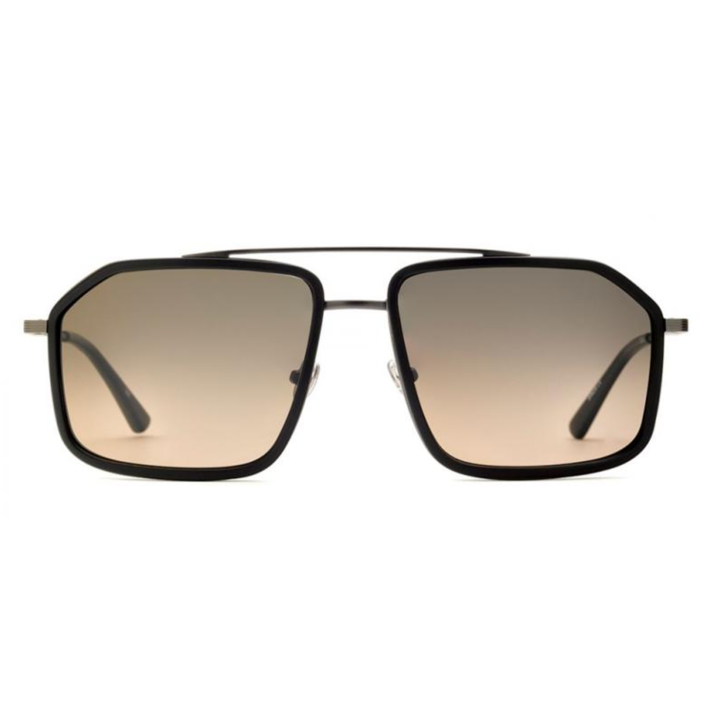 Etnia Barcelona MITTE/BKGY unisex square sunglasses with premium metal frame and contemporary designer styling.
