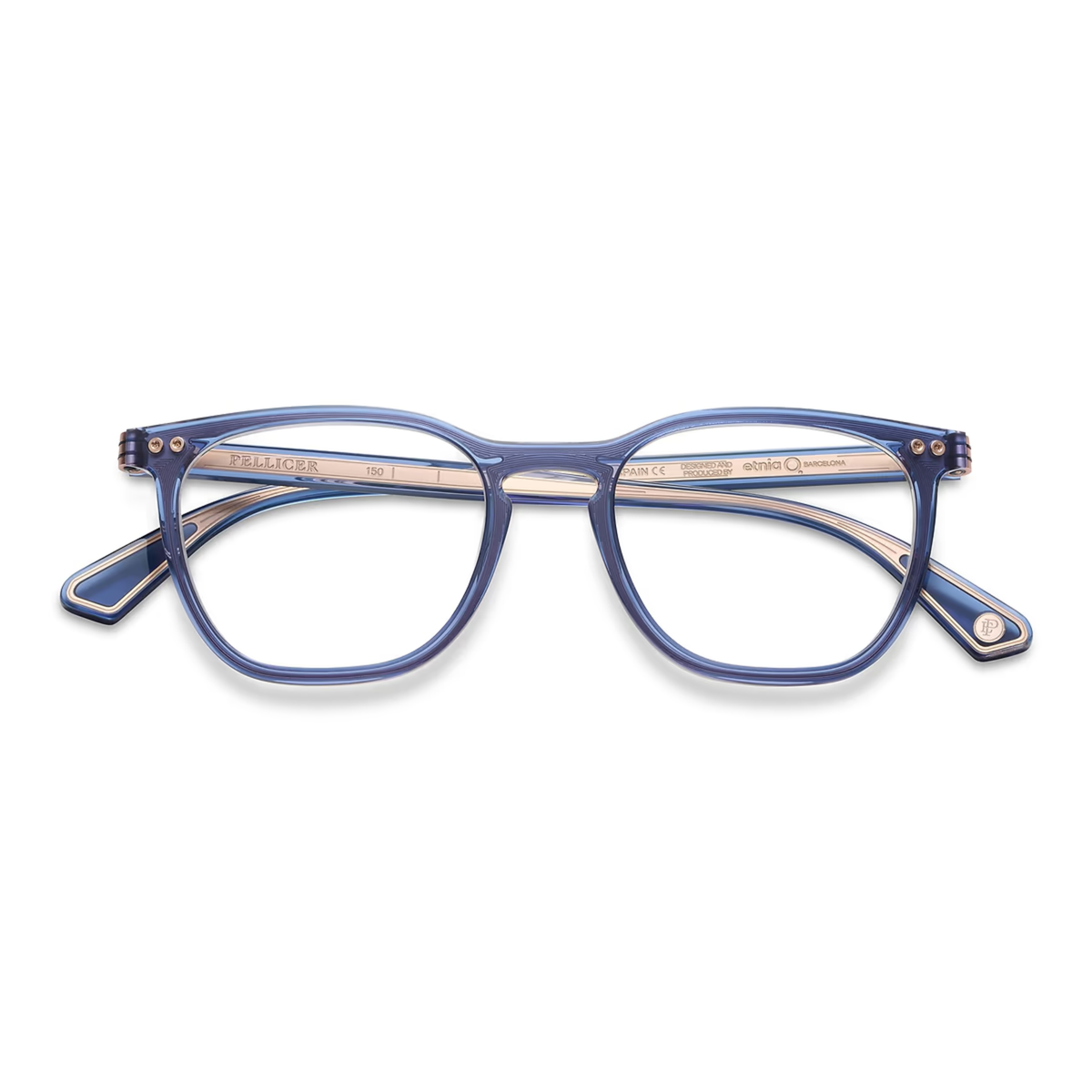 Etnia Barcelona PUIG unisex Italian acetate rounded rectangle optical frame side temple profile