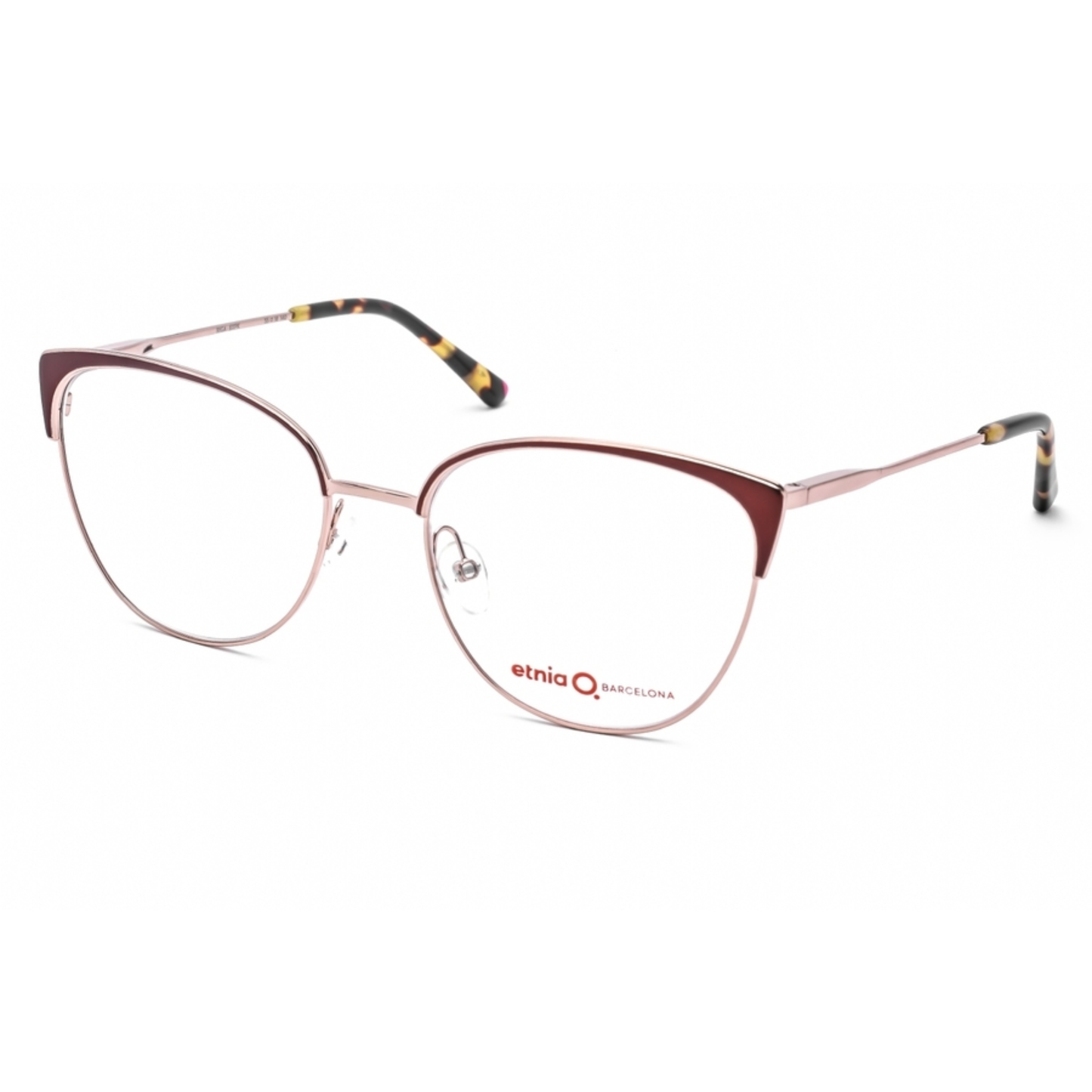 Etnia Barcelona Riga women's cat-eye metal optical frame with elegant designer styling.