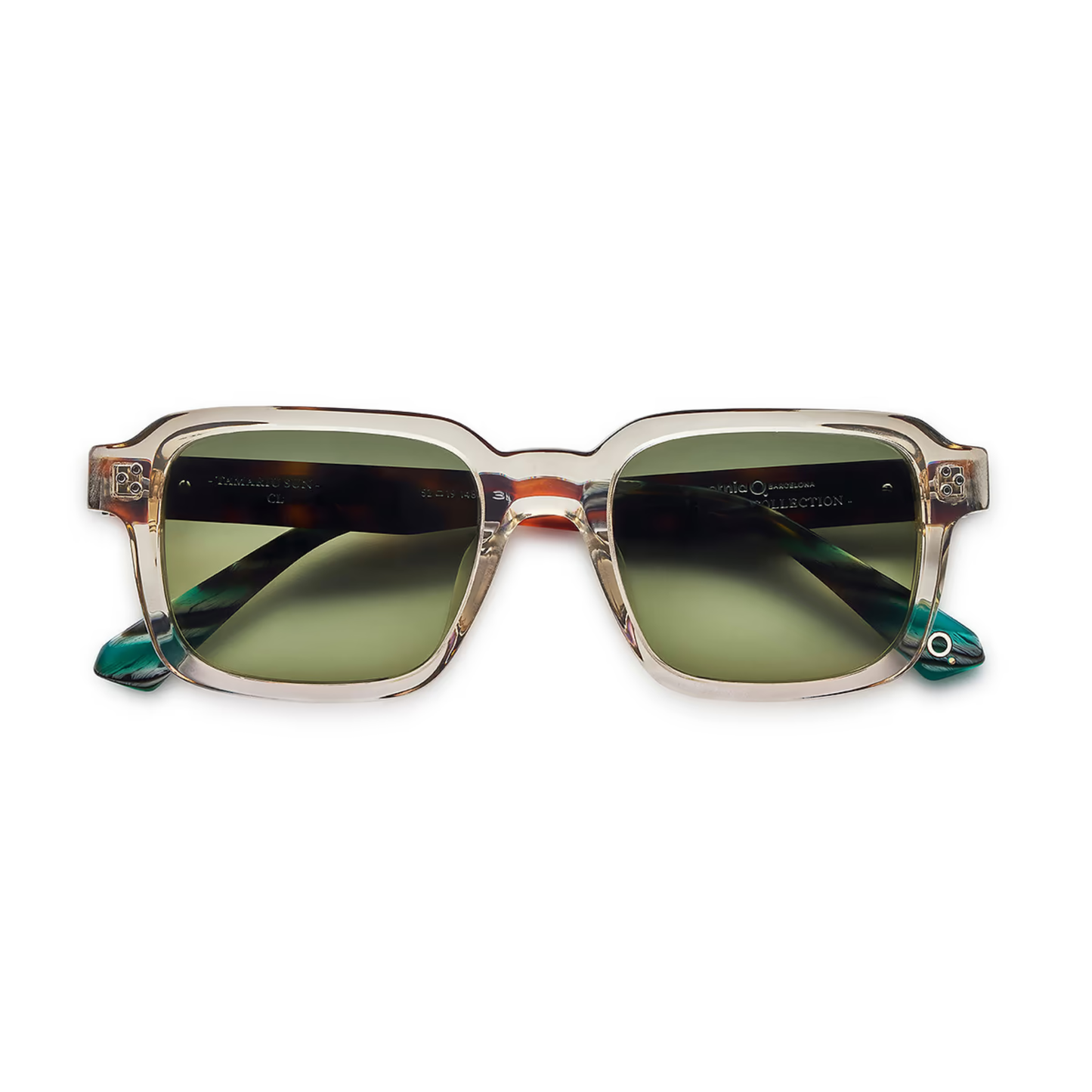 Etnia Barcelona Tamariu unisex square acetate sunglasses with bold designer styling.