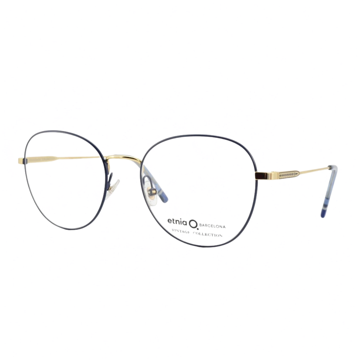 Etnia Barcelona Belgravia womens metal phantos optical frame hinge construction detail