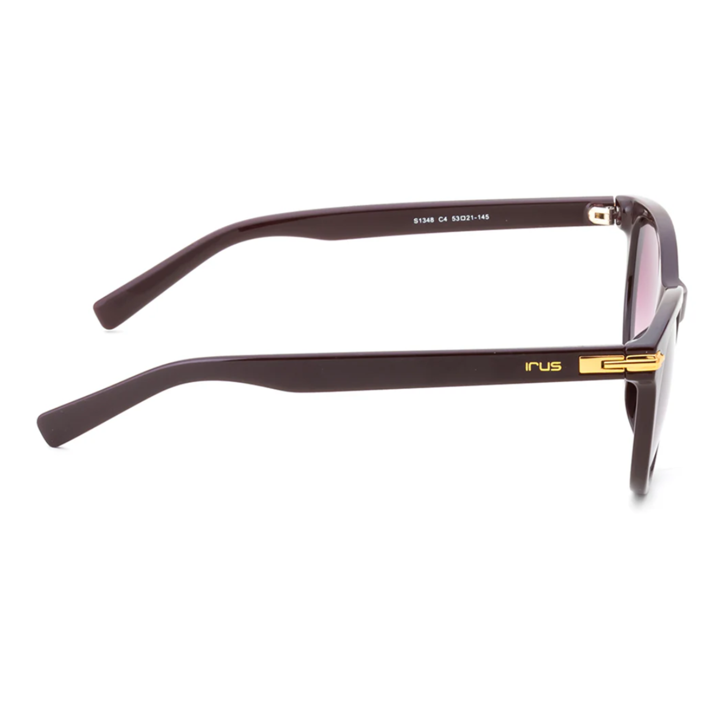 BurgundyLightGold S1348 sunglasses