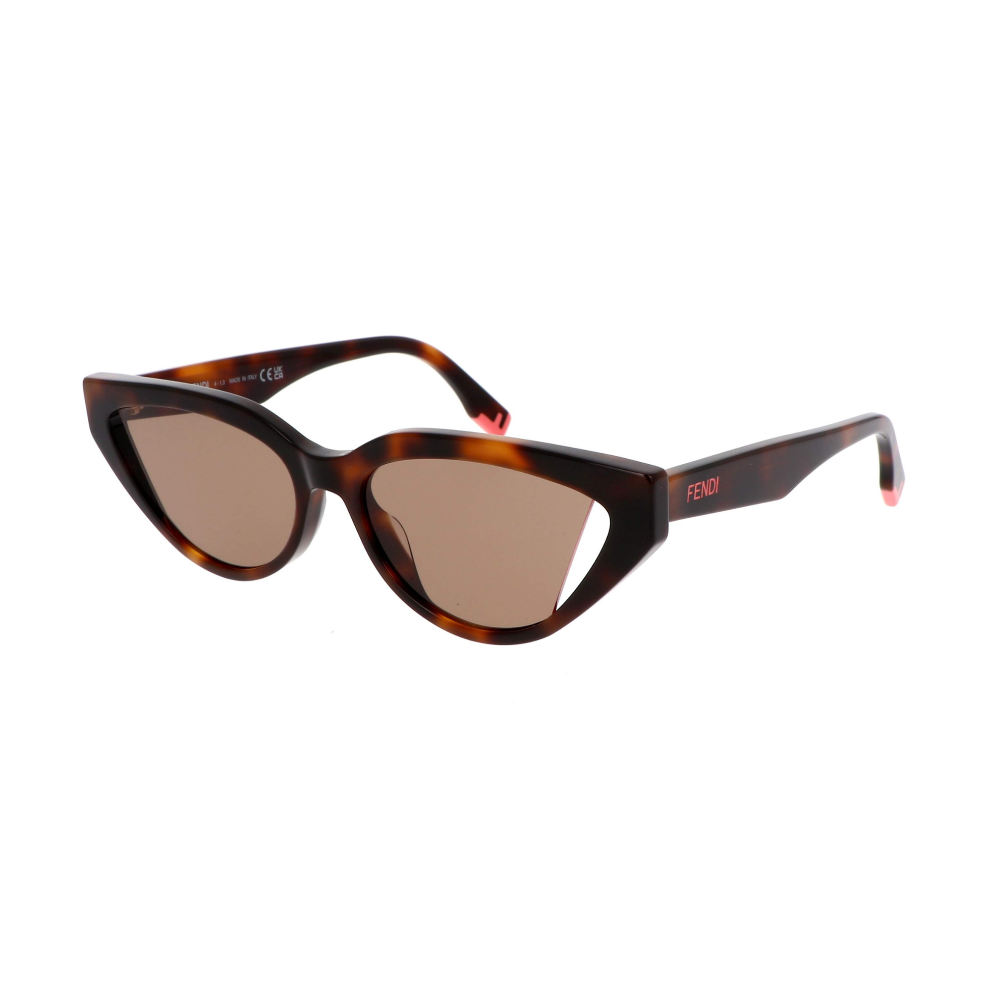 Fendi FE40009I women's luxury cat-eye sunglasses with premium acetate frame and UV-protected lenses
