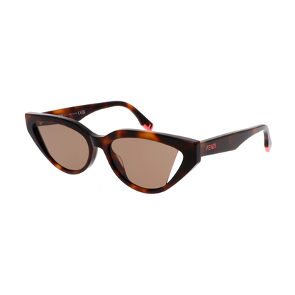 Fendi FE40009I women's luxury cat-eye sunglasses with premium acetate frame and UV-protected lenses