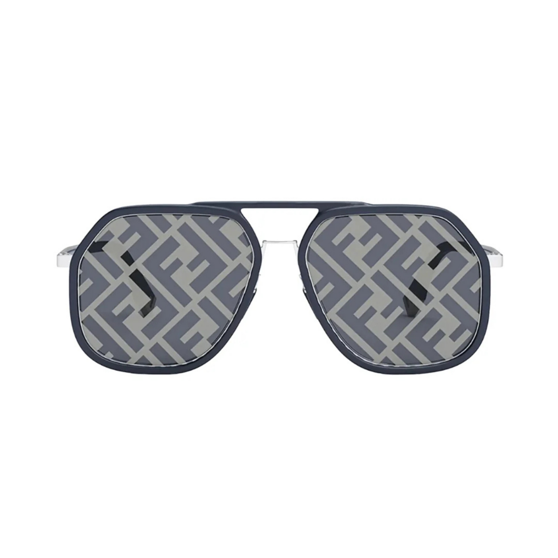 Fendi FE40041U men’s luxury pilot sunglasses with lightweight metal frame and premium designer styling

