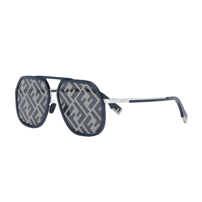 Fendi FE40041U men’s luxury pilot sunglasses with lightweight metal frame and premium designer styling

