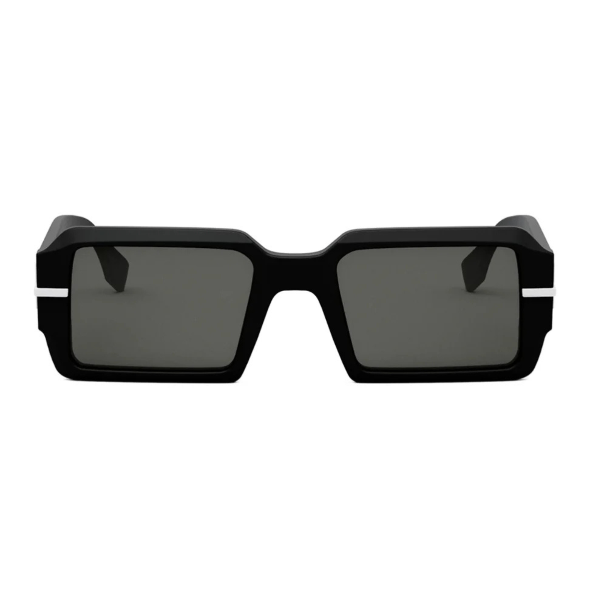 Fendi FE40073U unisex rectangle sunglasses with premium acetate frame and luxury designer styling