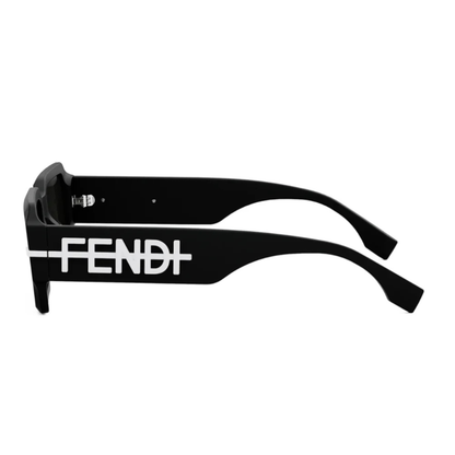 Fendi FE40073U unisex rectangle sunglasses with premium acetate frame and luxury designer styling